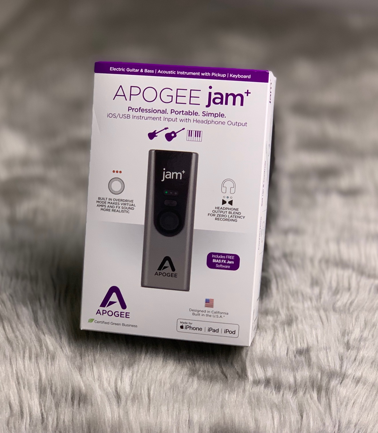 【DTMオススメ商品】Apogee JAM＋お手軽に録音できます！