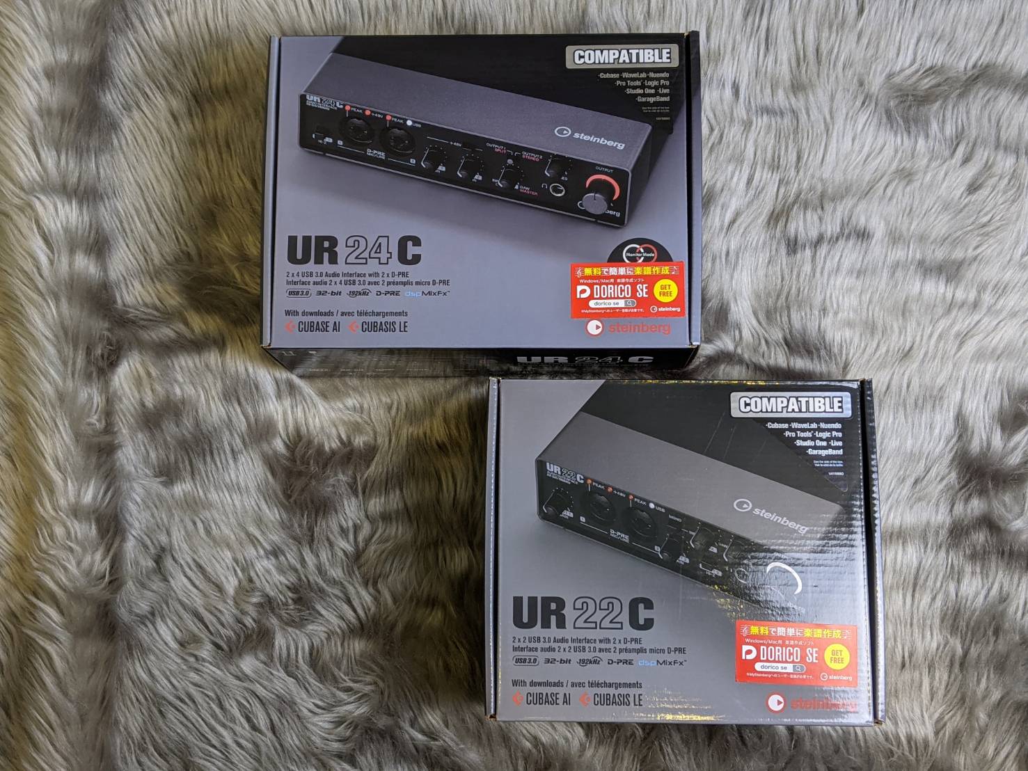【DTM】steinbergのUR22CとUR24C入荷しました！