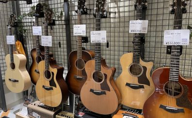 【7月24日(日)まで期間限定展示】Taylorギター入荷！