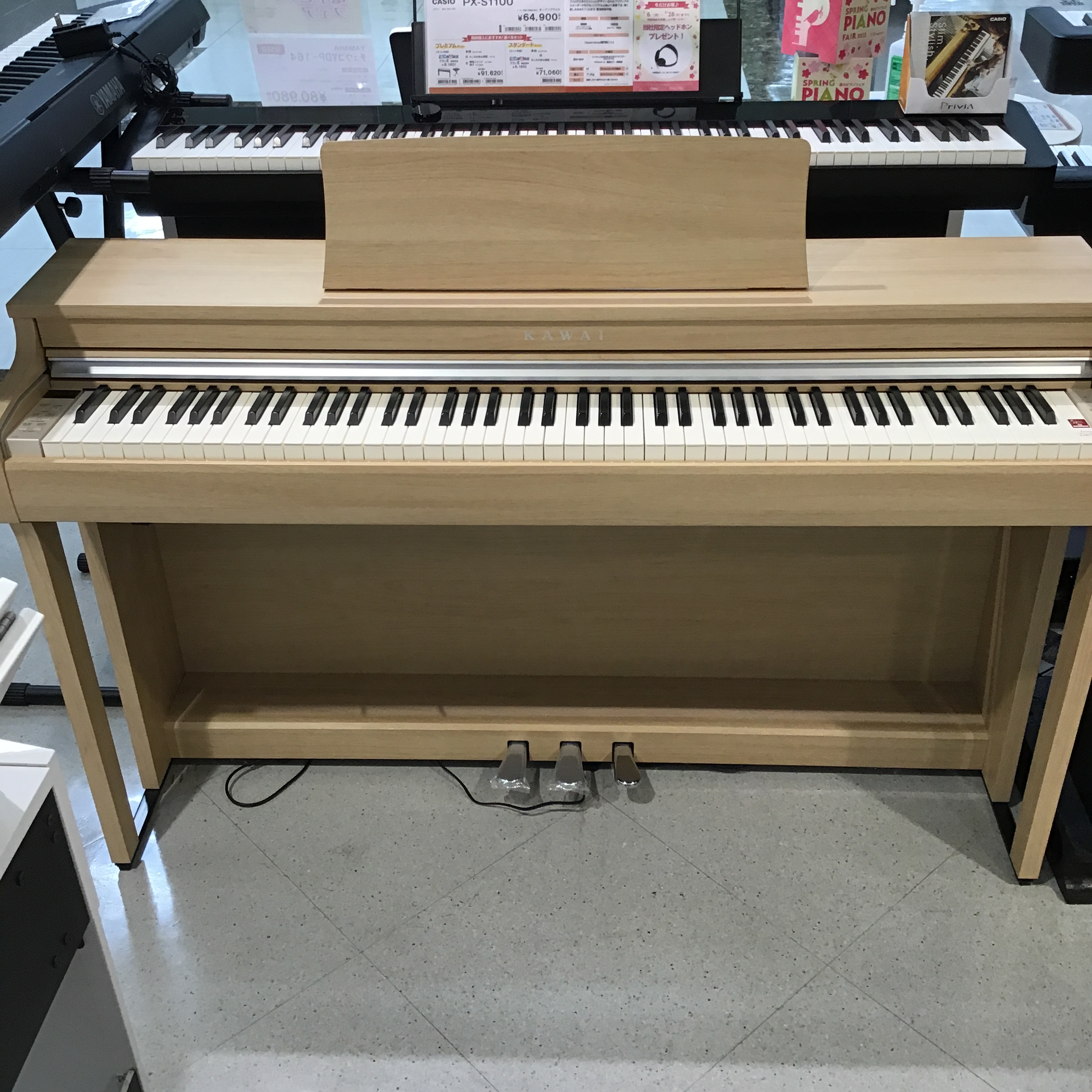 中古電子ピアノKAWAI 中古CN27 LO 2017年製