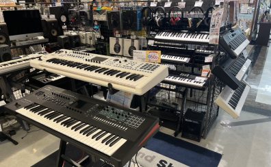 水戸マイム店シンセサイザーラインナップご紹介いたします！