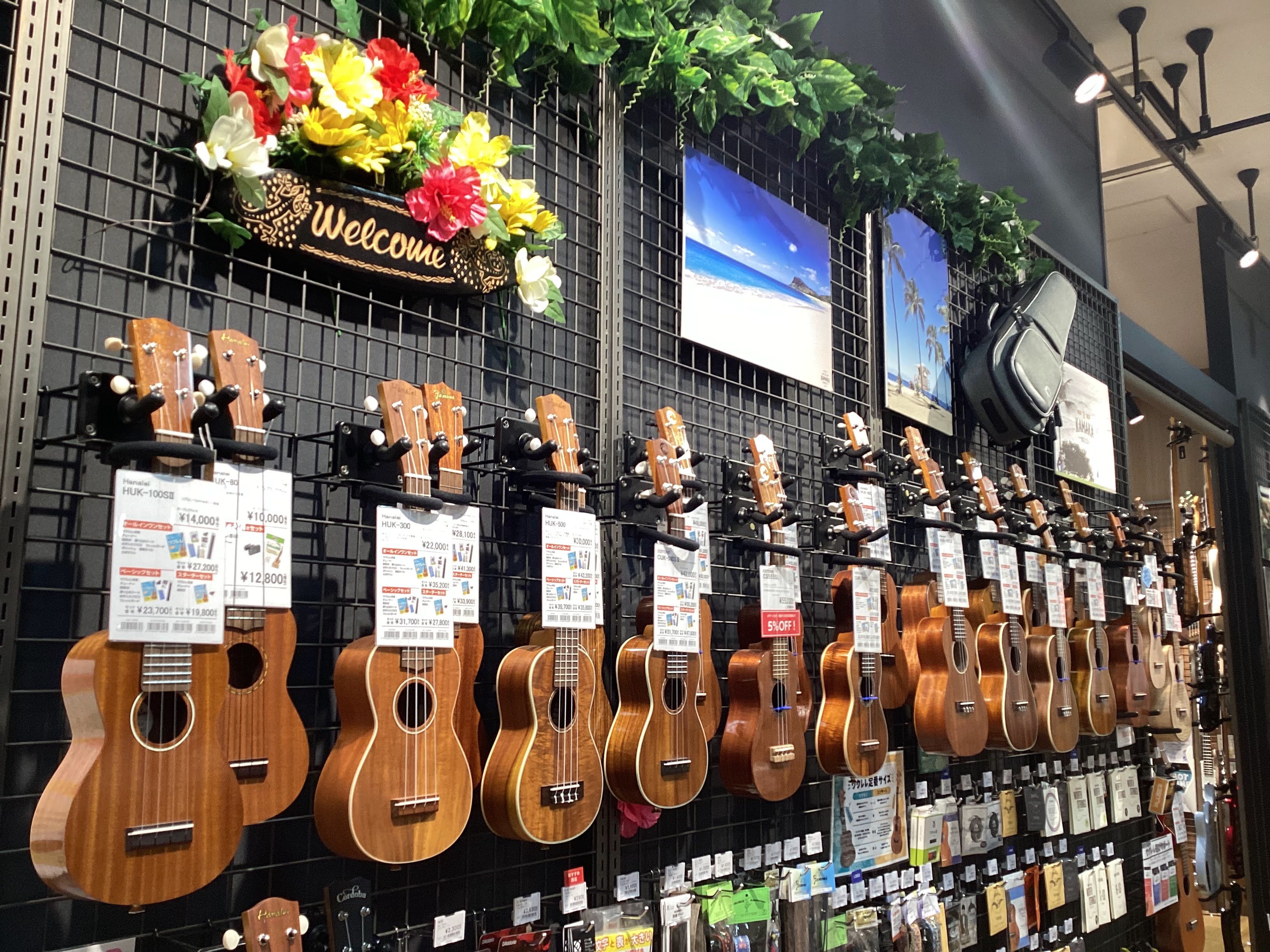 こんにちは！島村楽器イオンモール水戸内原店、ウクレレ担当の寺門です！今回は、クリスマスの贈り物にピッタリ！「ウクレレ」をご紹介いたします！ CONTENTSウクレレの定番サイズ　～ソプラノ／コンサート～当店おすすめのウクレレ！他にもウクレレ多数展示中！ウクレレの定番サイズ　～ソプラノ／コンサート～  [&hellip;]