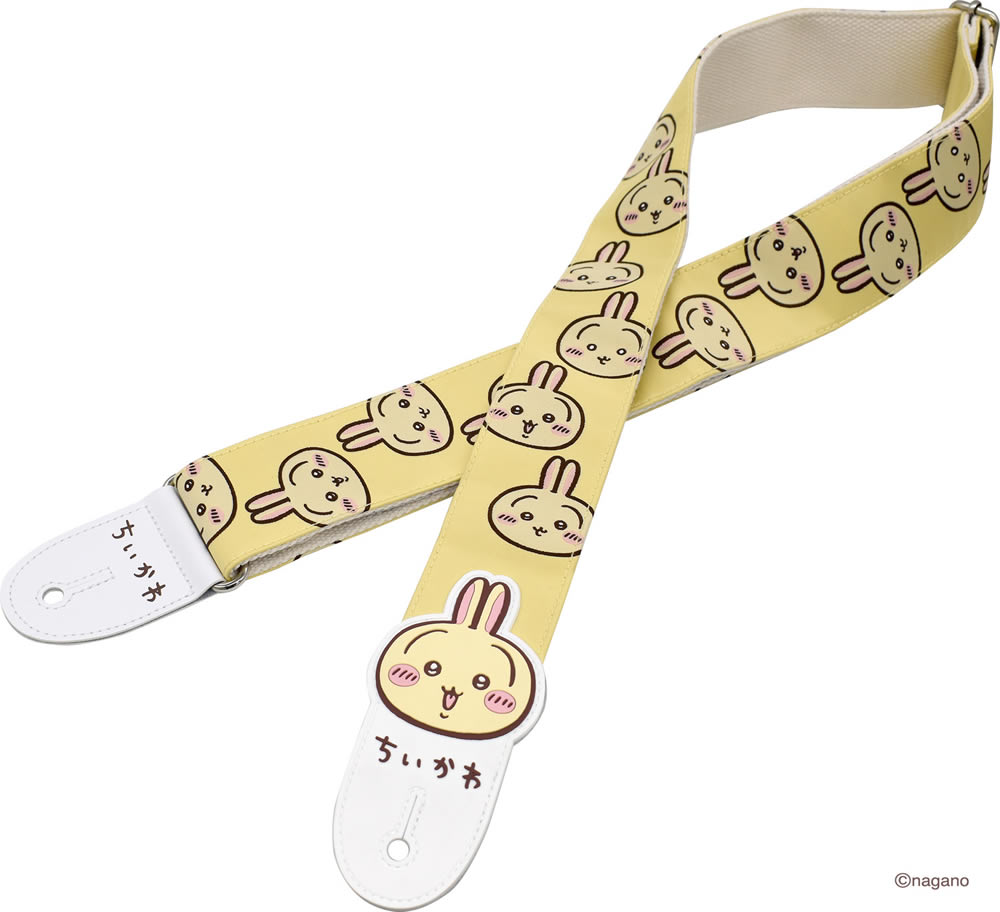 キョーリツちいかわギターストラップ　CKST-US (うさぎ)