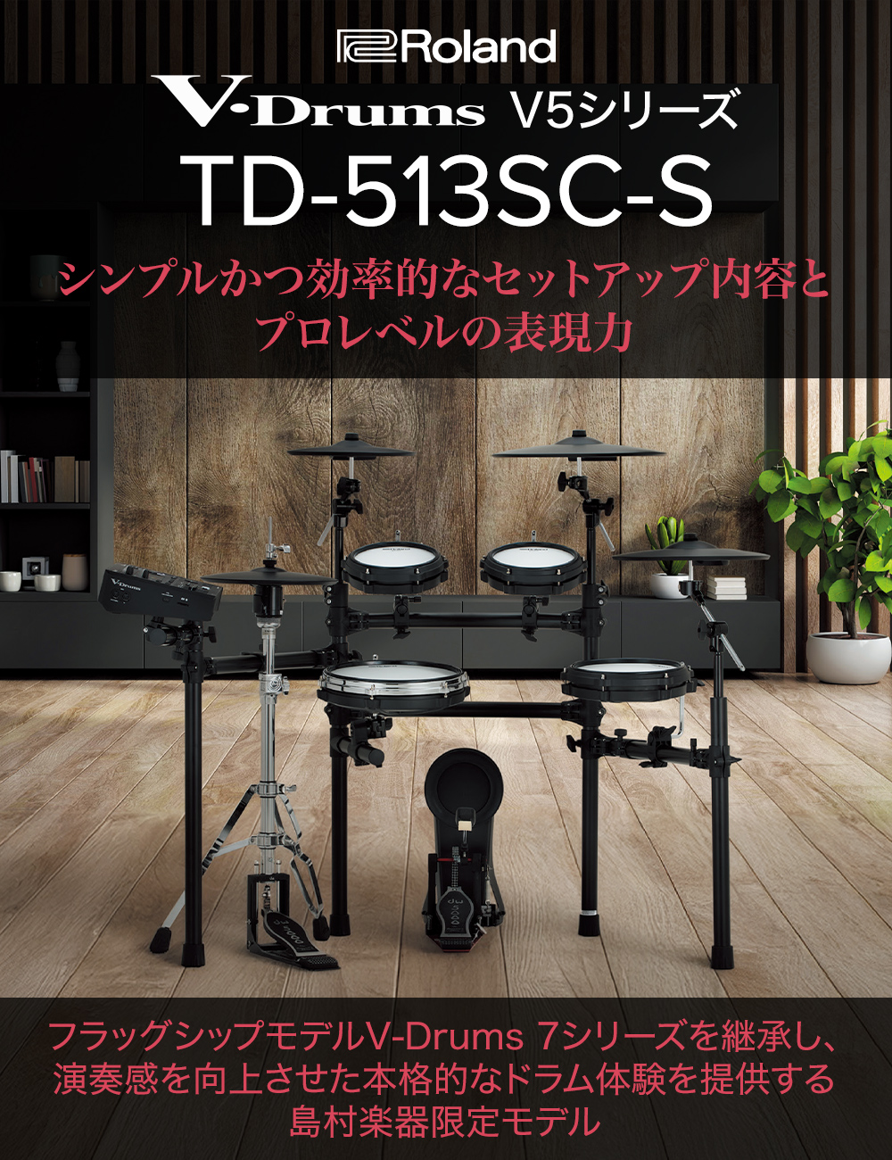  RolandTD513SC-S