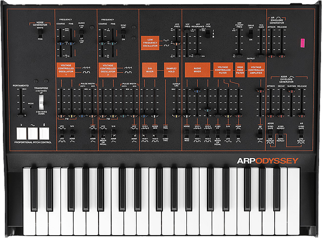 「KORG ARP ODYSSEY」　税込み79,800円 展示品特価54,884円もあります。島村楽器 イオンモール宮崎店でお試しできます♪