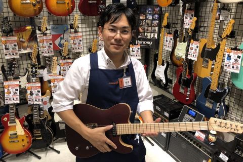 スタッフ写真 ギター、ベース、アンプ 楠浦