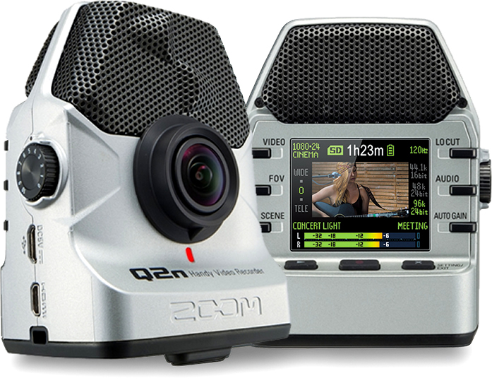 「ZOOM Q2n/S」（シルバー）税込み19,800円 限定モデルです。