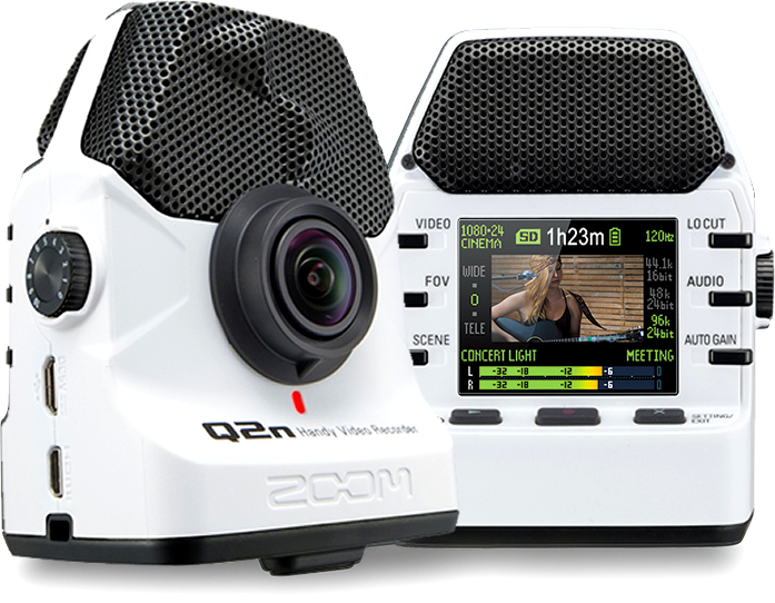 「ZOOM Q2n/W」（ホワイト）税込み19,800円 限定モデルです。