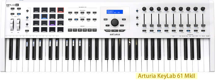 「Arturia KeyLab 61 MkII」 税込み75,060円