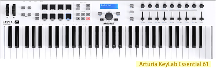 「Arturia KeyLab Essential 61」 税込み41,040円