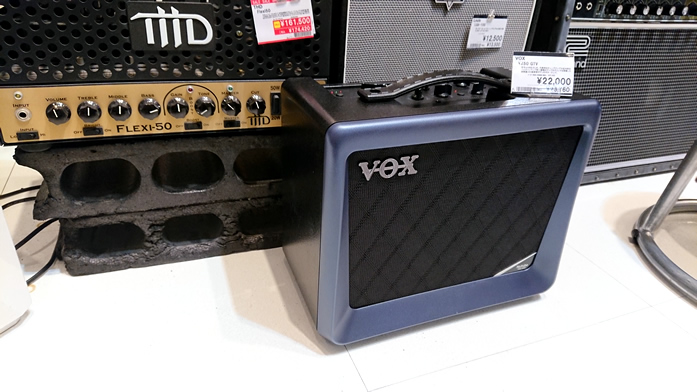 アンプ】話題の新商品「VOX VX50 GTV」イオンモール宮崎店でお試しでき