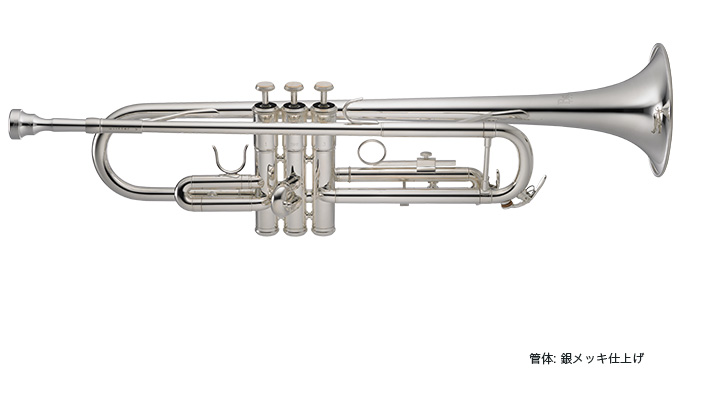 C5713☆BRILLER Glitter S トランペット BACHmp付 - 管楽器