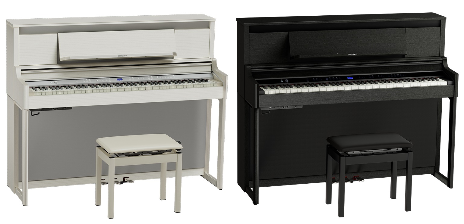 表情豊かなピアノ音と最高クラスの鍵盤を備えた実力派モデルRoland / LX6GP (SIRO・KURO)