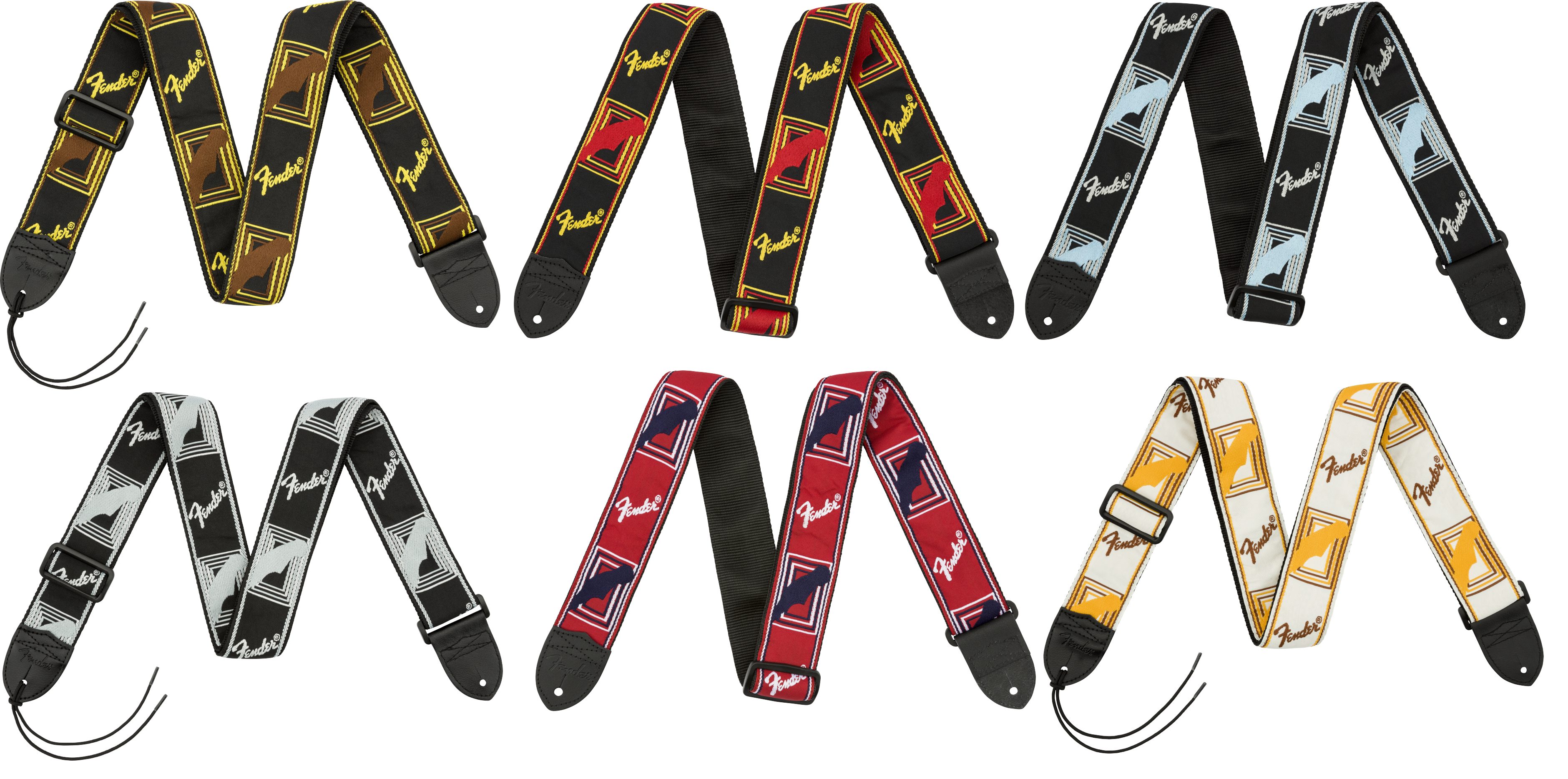 超快適なフィット感を追求した、一番人気のフェンダーストラップFender / Monogrammed Straps