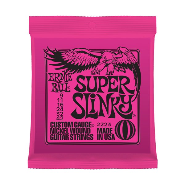 ブライトかつハイからローまでバランスのとれたサウンドのベース弦ERNiE BALL 2834