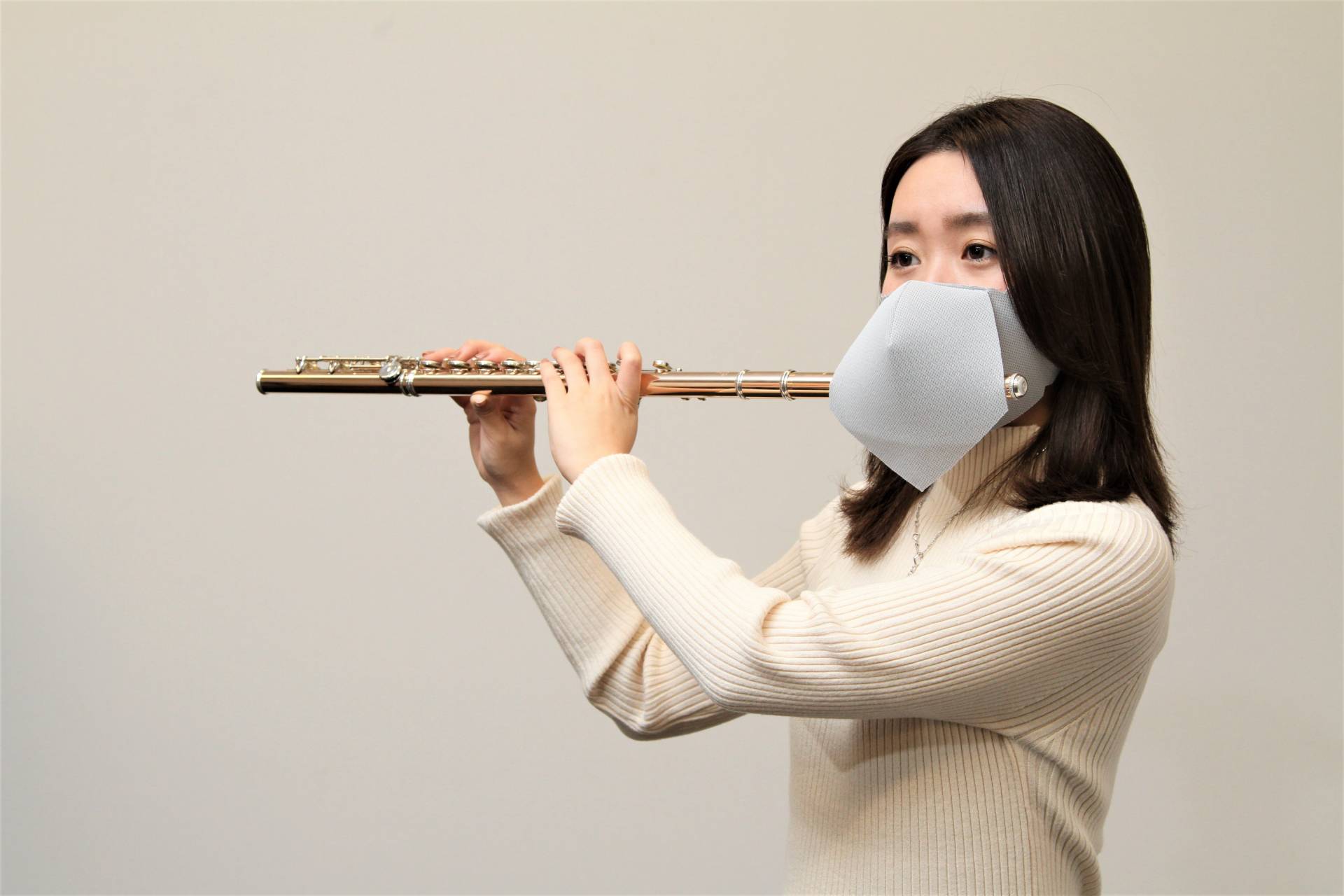 【ついに発売！】フルート用管楽器マスク