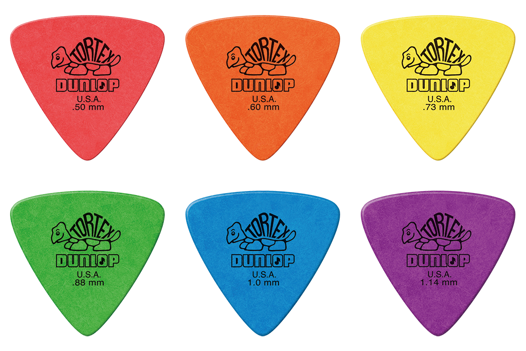 ギターピックJim Dunlop Tortex Triangle
