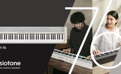 【キーボード新製品】CASIO CT-S1-76　ご注文受付中！
