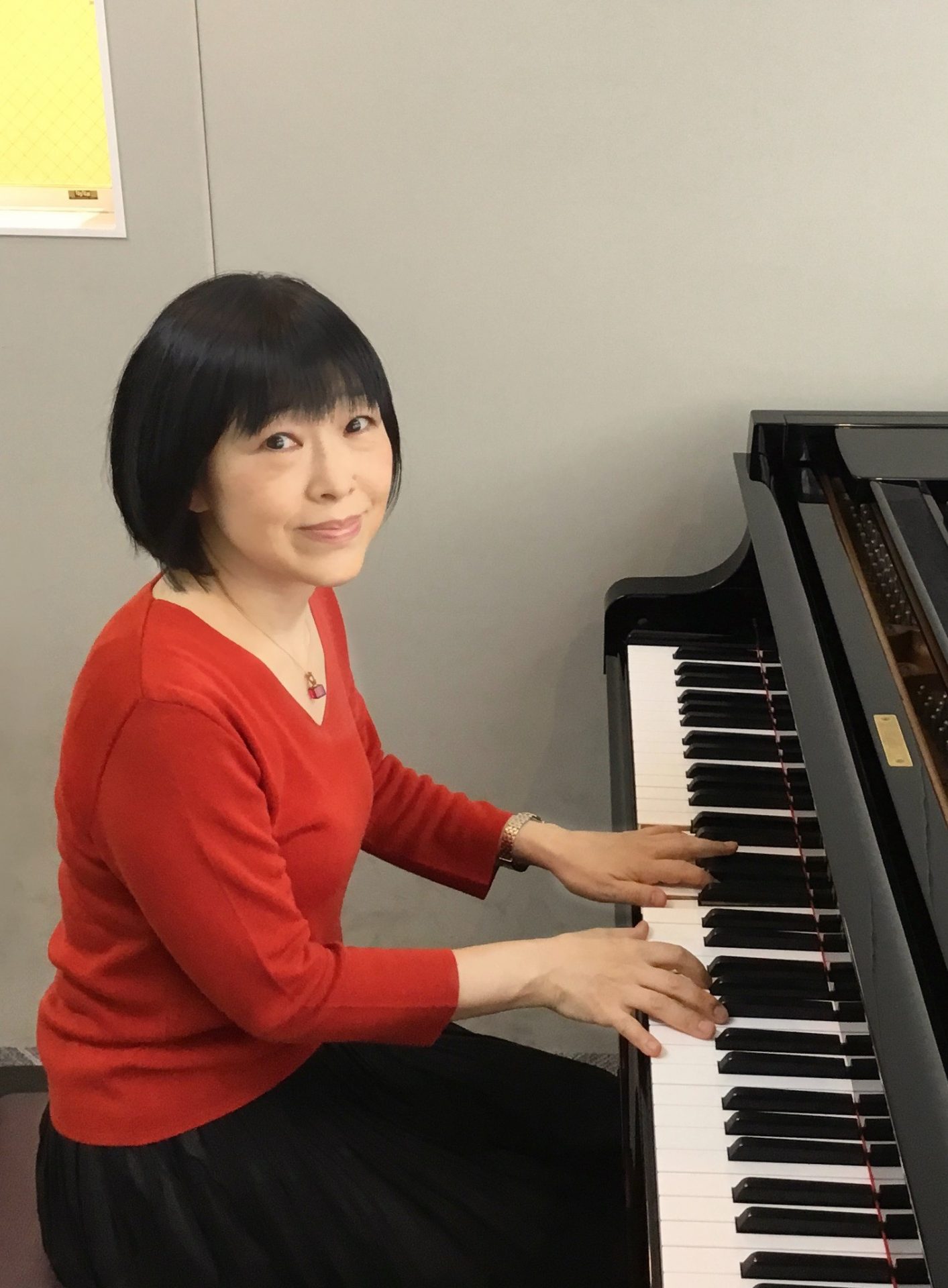 【ピアノ教室講師紹介】　合渡 恵子