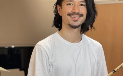 【ドラム・講師紹介】森田　正洋