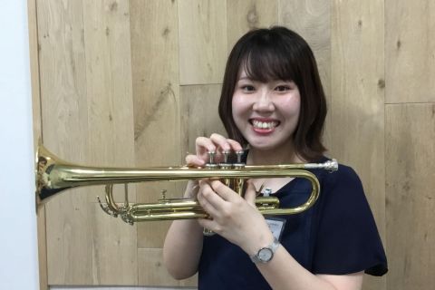 スタッフ写真 ヤマハ音楽・ピアノ・フルート・トランペット・クラリネット・サックス・ドラム 土田