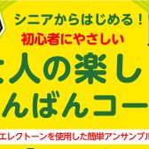 【江戸川区小岩】大人の楽しい けんばんコース体験会