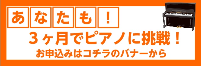 3ヶ月 ピアノ マスター 挑戦 ジムノペディ 革命 レッスン 大人 趣味