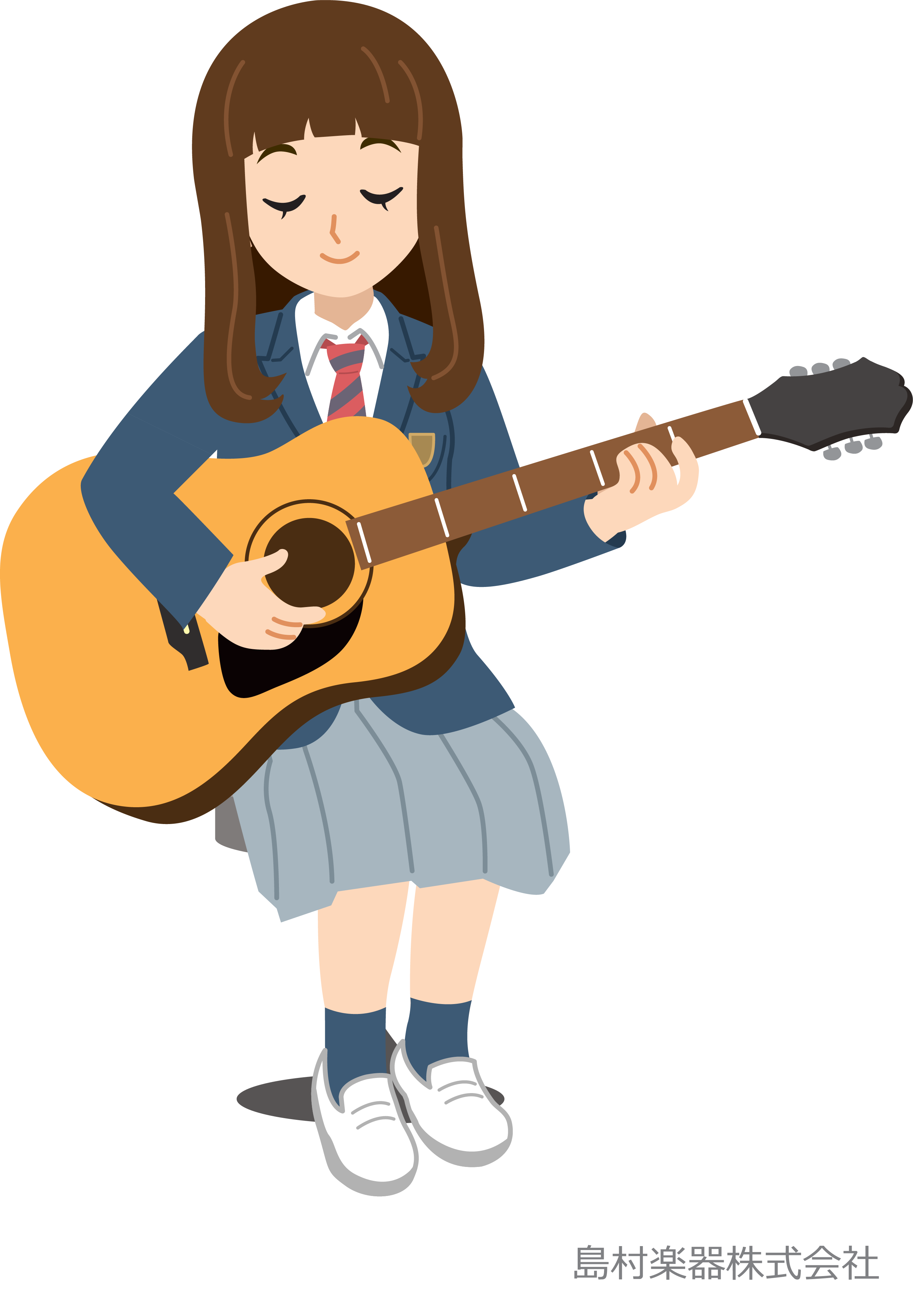 アコースティックギター 教室 江戸川区 瑞江 女子高生 バンド
