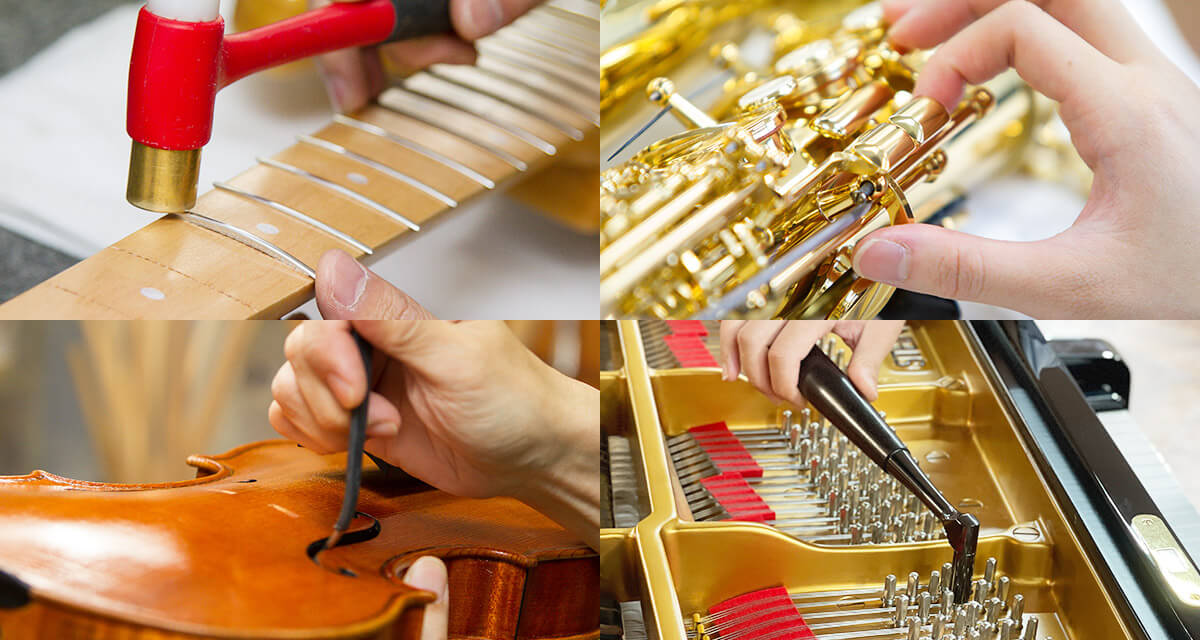 CONTENTS🎸 島村楽器の楽器修理・メンテナンスのご案内🔧 主な修理・メンテナンス例🔧楽器修理の流れ楽器をお預けいただく際のご注意事項🎸島村楽器の弦交換プラン(ギター・ベース・ウクレレ・弦楽器)管楽器メンテナンスサポートとは？管楽器メンテナンスサポートメニュー管楽器メンテナンスお掃除講座修理・メ […]