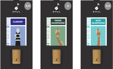 【管楽器アクセサリー】新商品：ケーンと樹脂を混合した、新タイプのハイブリッド素材のリード入荷！