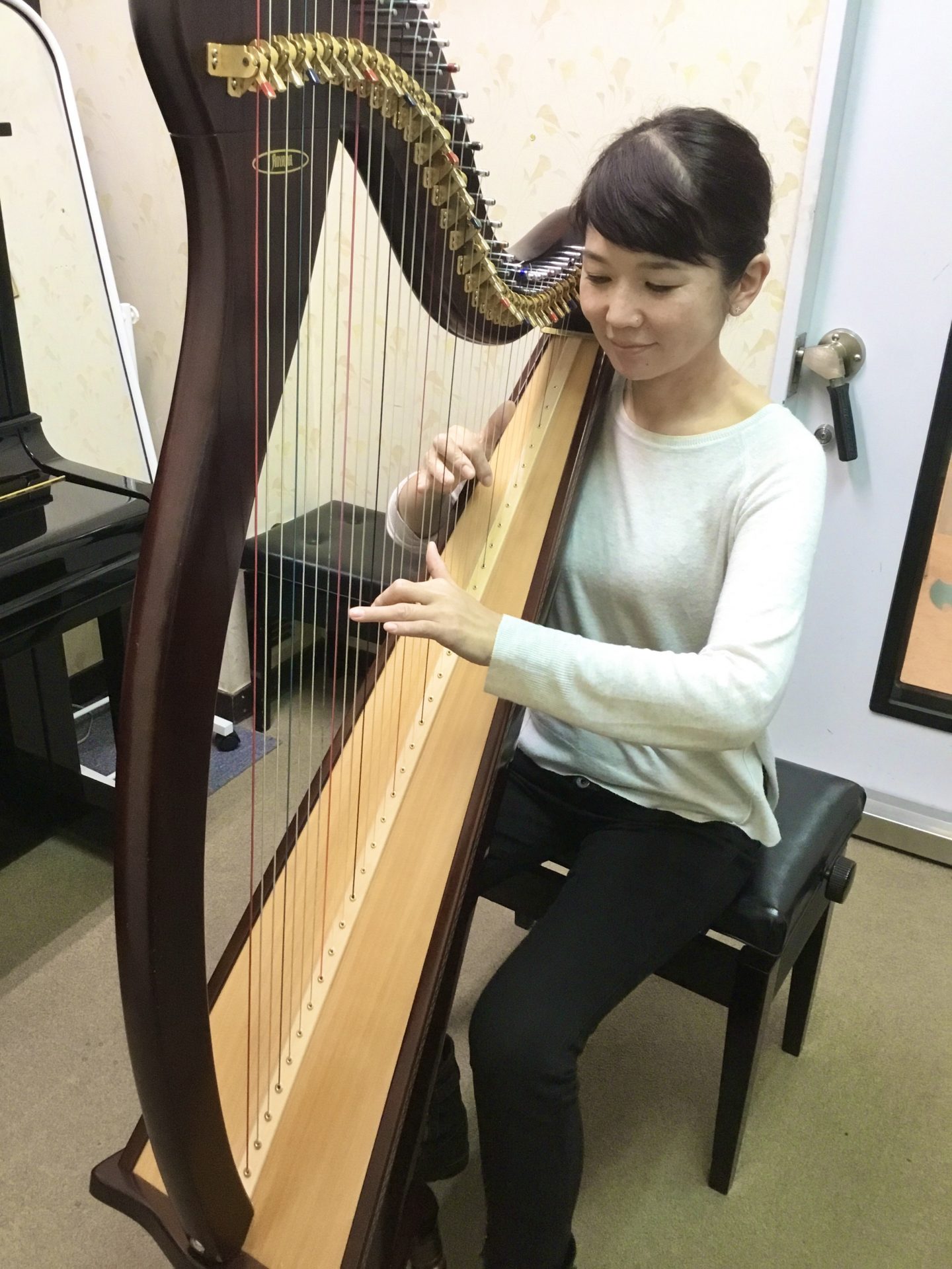 *中田　園子 (なかだ　そのこ）　担当曜日:木曜日 *講師プロフィール 桐朋学園大学演奏学科ハープ専攻卒業。]]ブライダルプレーヤーとして各地で活動する傍ら、]]アイリッシュハープとグランドハープの指導にも力を入れている。 *講師へのインタビュー **好きな曲、作曲家、アーティストなど 作曲家のマル […]