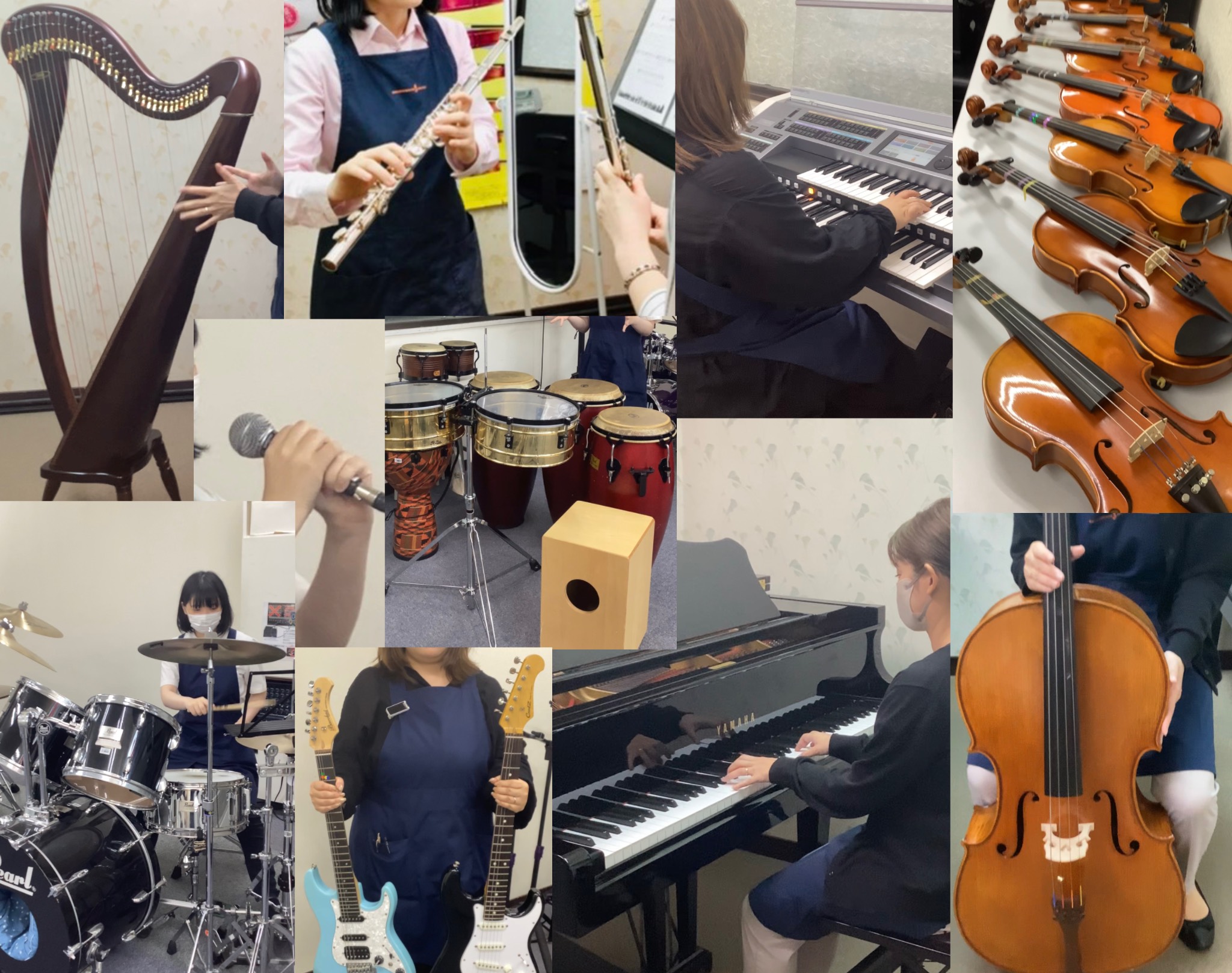 島村楽器ミュージックサロンパトリア西葛西には様々な音楽教室を開講しています。そして、教室にはいろんな楽器があります！ どんな楽器があるか、27秒でまとめてみました！ 気になる楽器はありましたか？レッスンでは備品の楽器を使ってレッスンをすることができます。ミュージックサロンパトリア西葛西の音楽教室の詳 […]