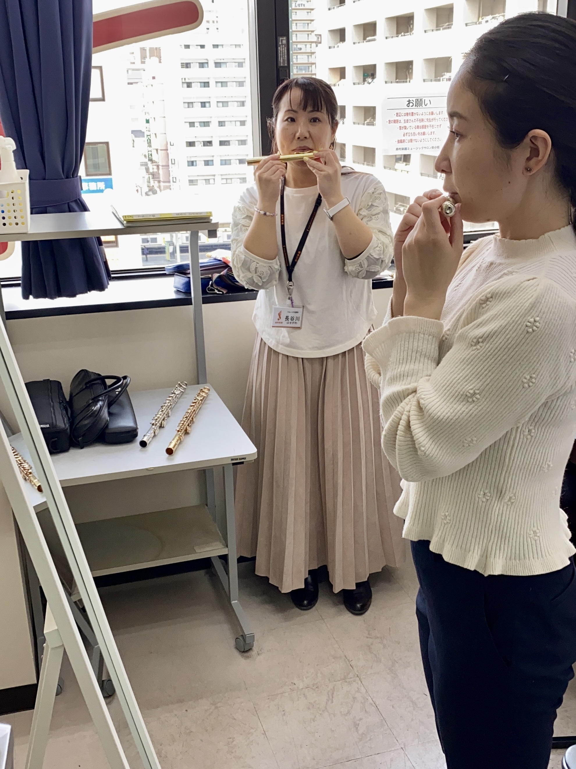 初めてのフルート！体験レポート