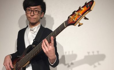 【講師紹介】エレキベース教室　 越阪部 智彦（おさかべ　ともひこ）