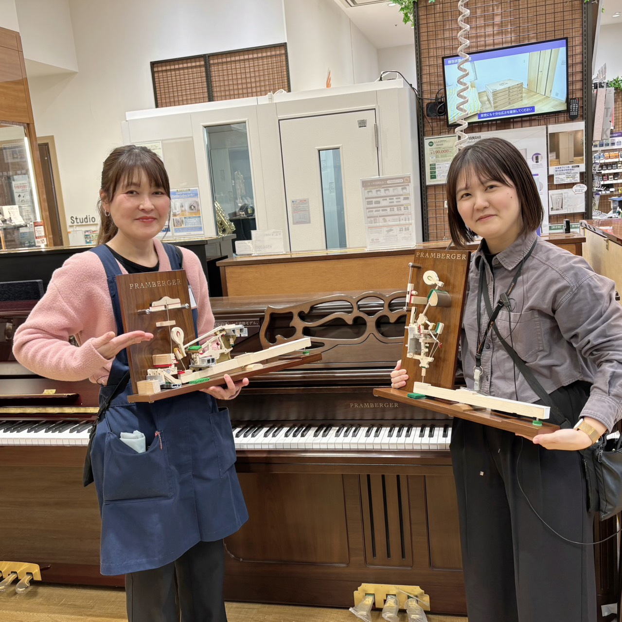 ピアノ担当よりご挨拶私たちがご案内いたします！