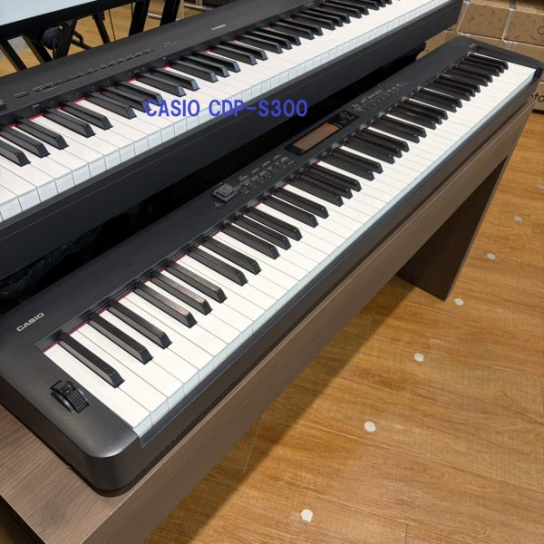 CASIO　CDP-S300　大型液晶画面＋多才機能と音色数で演奏の幅が広がる！