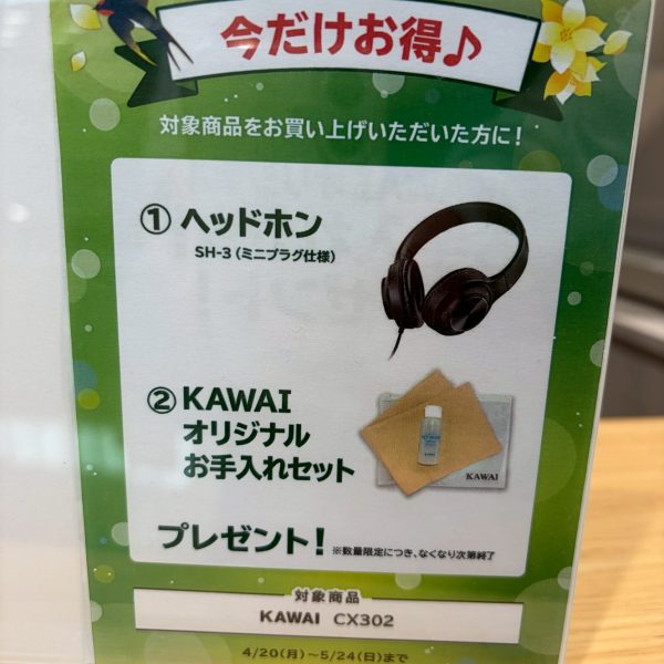 ヘッドホンは付属ですが、もう一個プレゼント！二人でヘッドホンが使えます♪