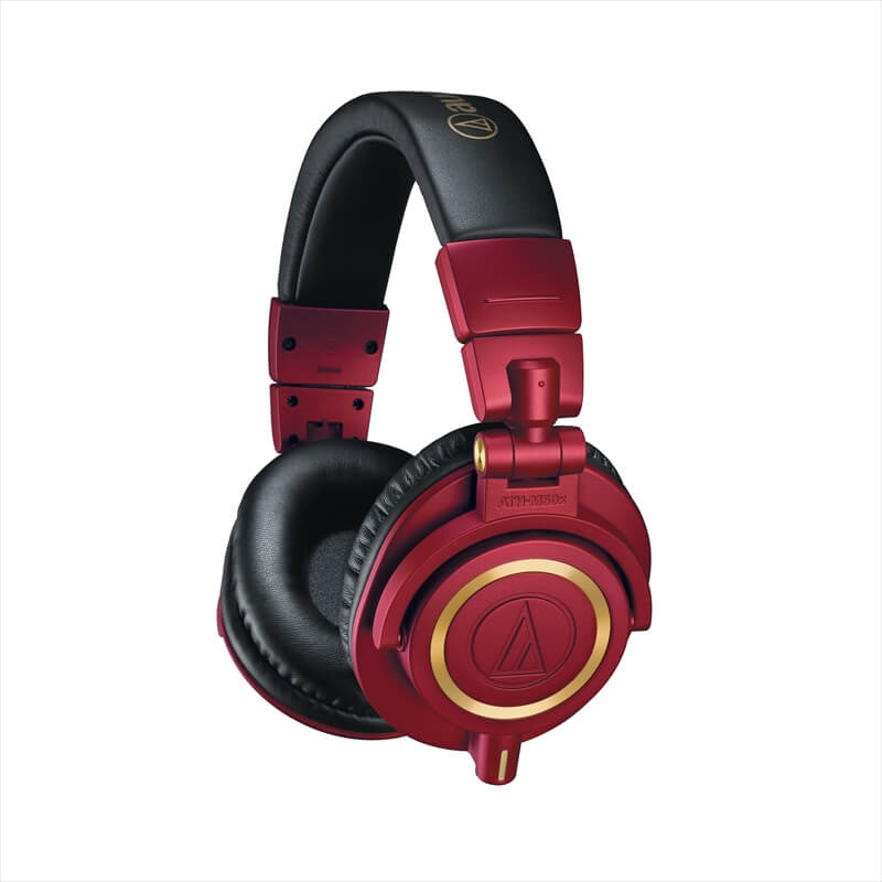 ヘッドホン】audio-technica ATH-M50x限定カラーRED ラスト1台限り