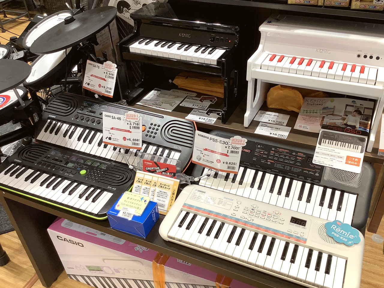 電子キーボード総合情報 おうちでキーボードを楽しもう 1 19更新 イオンモール長久手店 店舗情報 島村楽器
