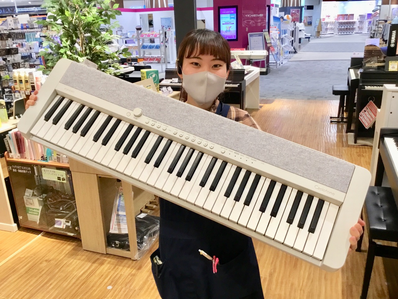 **新商品のキーボード、長久手店にも入荷しました！ [!!島村楽器イオンモール長久手店へようこそ♪!!] キーボードや電子ピアノでおなじみのメーカー「カシオ」から、人気の「Casiotone（カシオトーン）」シリーズより、音楽を手軽に楽しみたい大人に向けて、日常生活との調和をテーマにしたスタイリッシ […]