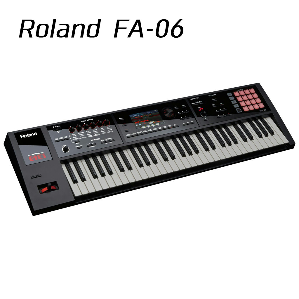 ★展示品売り切り特価　★純正キャリーケース＆ケーブルプレゼント！Roland：FA-06