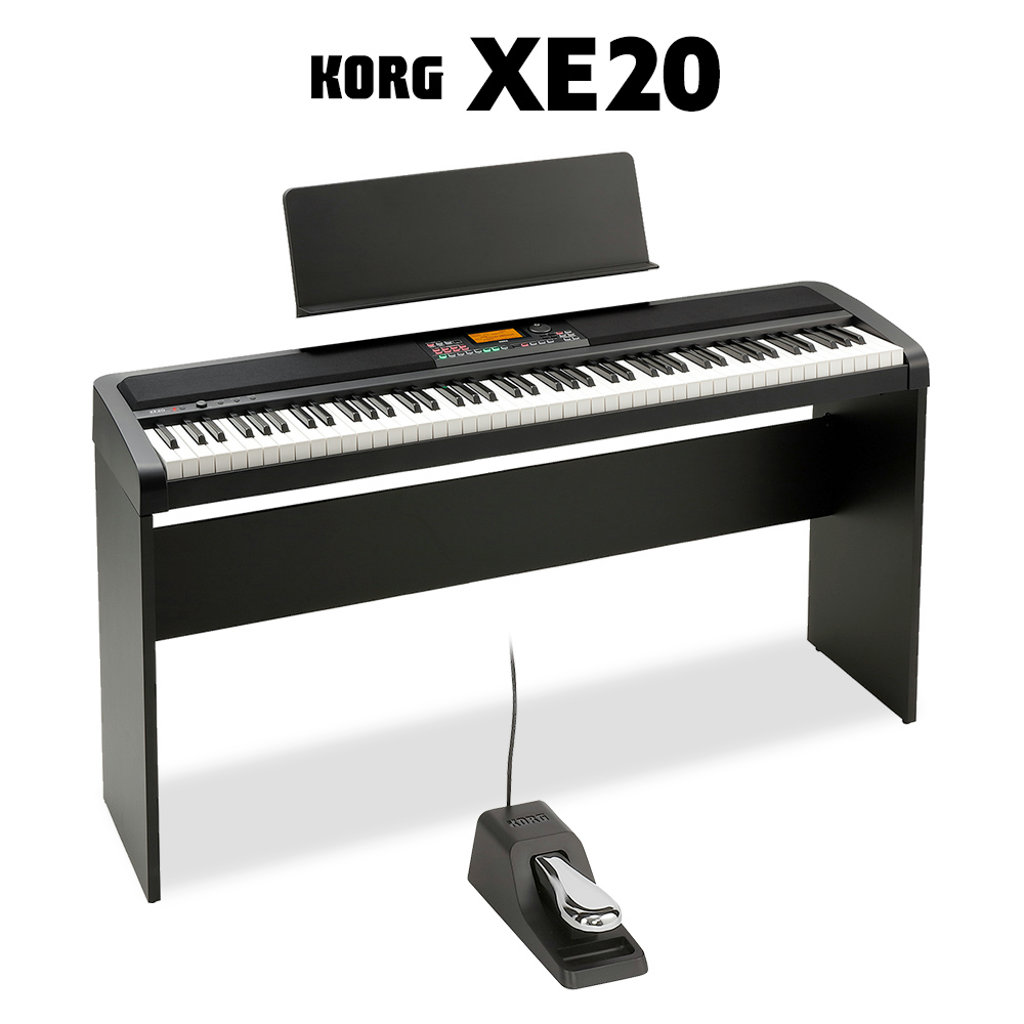 ★展示品売り切り特価KORG:XE20 専用スタンド付き
