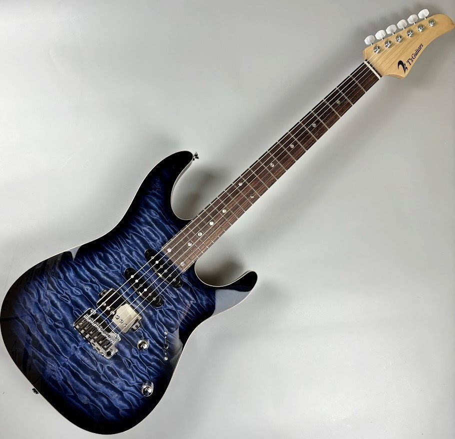 T's GuitarsDST-24SSH ASH/ROSE Whale Blue Burst