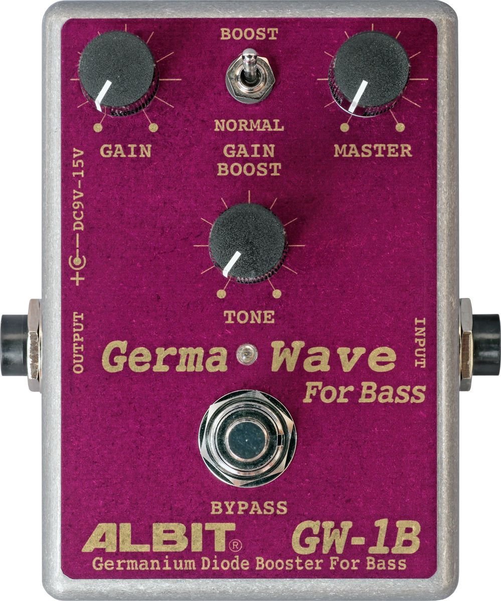 ALBIT GERMANIUM DIODE BOOSTER FOR BASS / GW-1B 