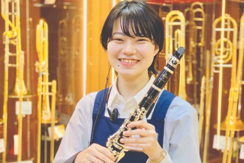 スタッフ写真 クラリネット 藤田