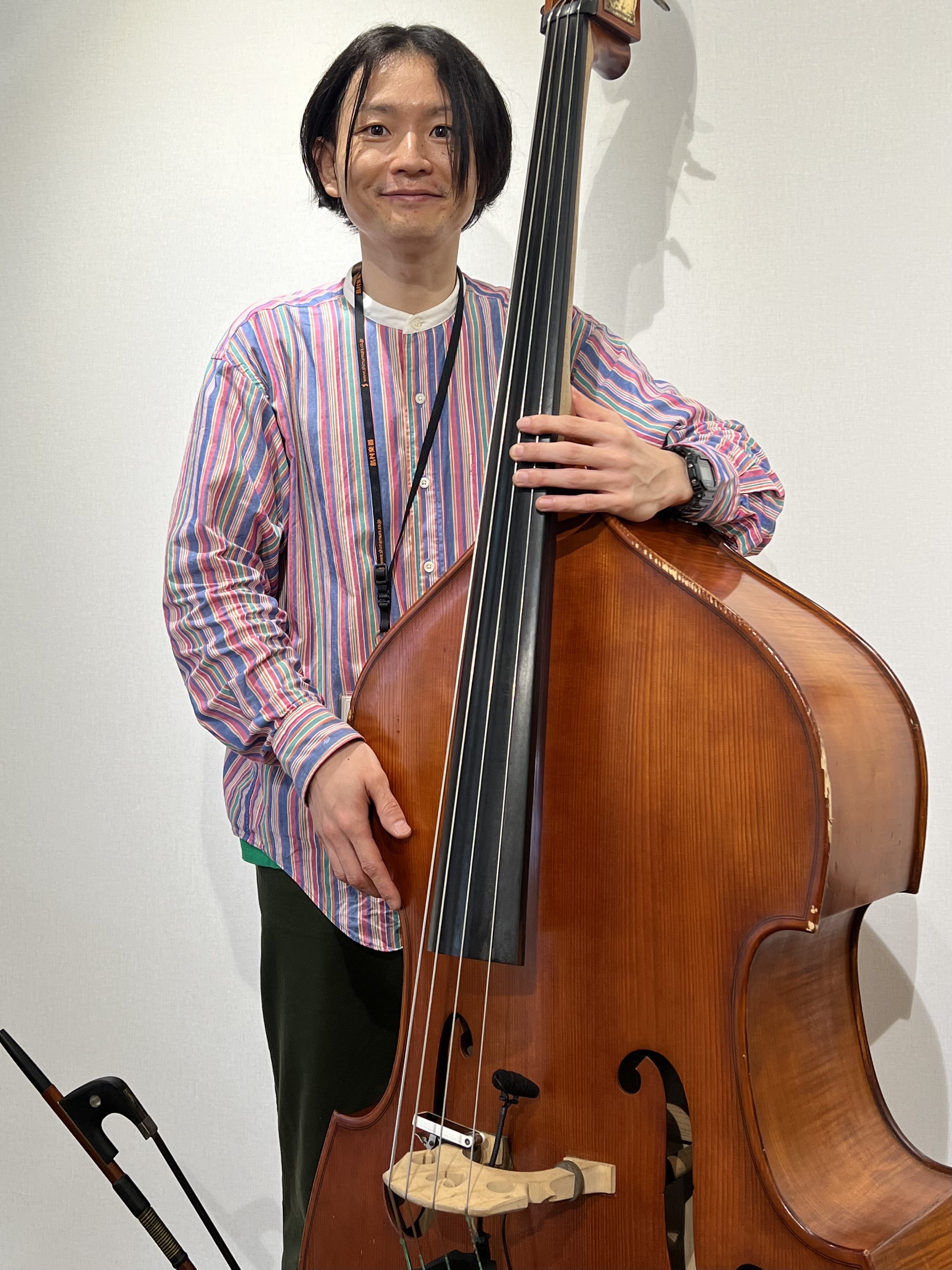 ウッドベース科・エレキベース科講師佐藤 健二(さとう けんじ)
