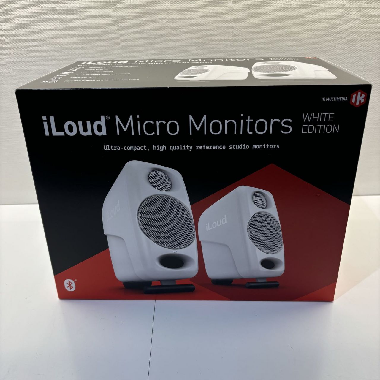 え!むちゃくちゃお買い得…!小型モニタースピーカーが大特価!IK Multimedia iLoud Micro Monitor White 超絶特価品!