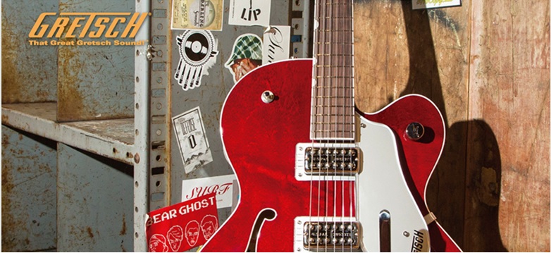 美しいギターを作ることで有名なギターブランド『GRETSCH』のエレクトロマチックシリーズが入荷しました！目立つこと間違いなしの豪華なルックスです！是非店頭でご覧ください！ *G5420TG-FSR ホワイトファルコンを彷彿させるモデル！ゴールド・ハードウェアを搭載し、レギュラー・モデルにラインナッ […]