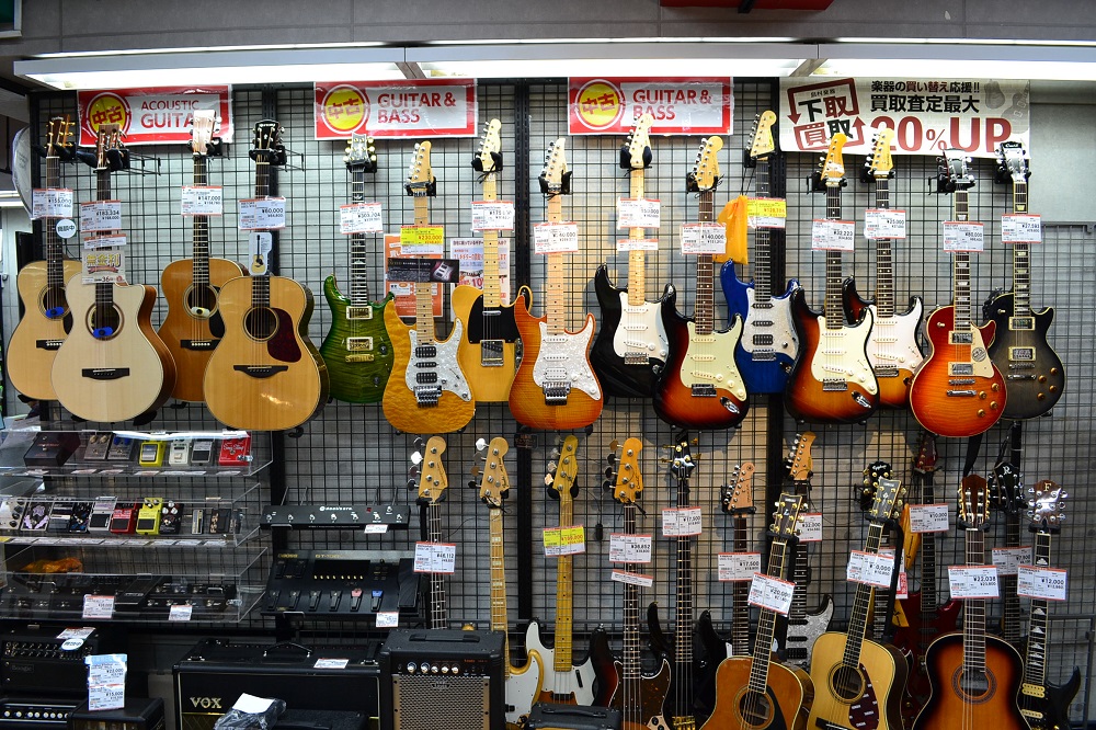 【中古楽器在庫情報】エレキギター、ベース、アコースティックギター　 2021/09/10更新