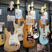 【エレキギター】Fender　人気の国産シリーズのご紹介 9/12更新